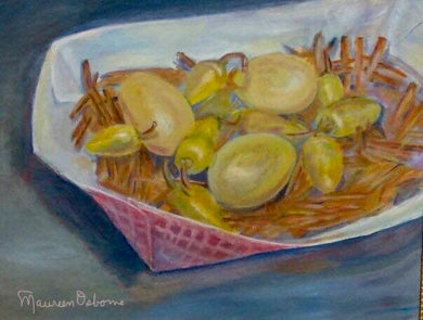 Pickled Eggs Acrylic on Canvas - Original Artwork