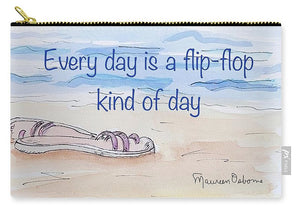 Every day is a flip-flop kind of day - Carry-All Pouch