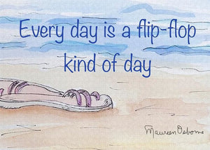 Every day is a flip-flop kind of day - Puzzle