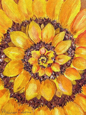 Fibonacci Sunflower - Puzzle