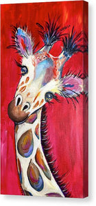 Georgina Giraffe - Canvas Print
