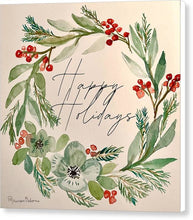 Happy Holidays - Canvas Print