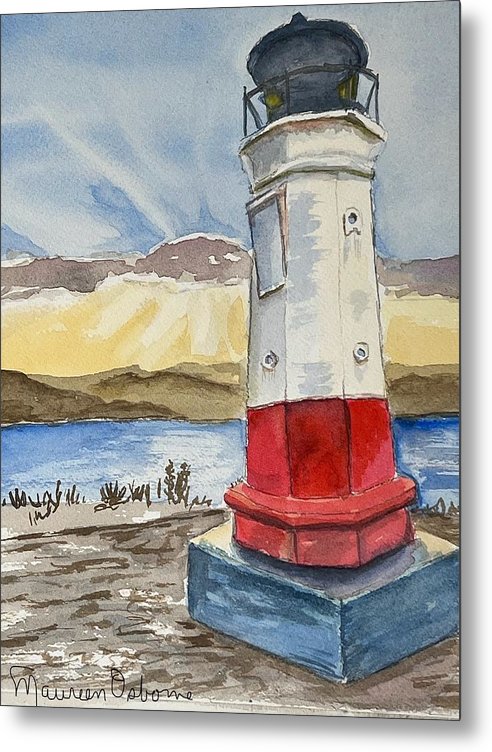 Havasu Vermilion Lighthouse - Metal Print