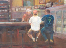 Tuesdays at Joes ~ Joe Jost ~ Giclee on Canvas, Two Sizes available.
