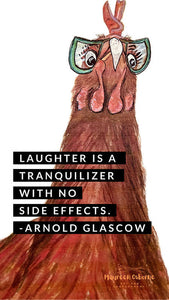 Laughter wtih Maxine - Art Print