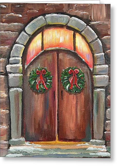 Let the warmth of Christmas invite you in.  - Greeting Card