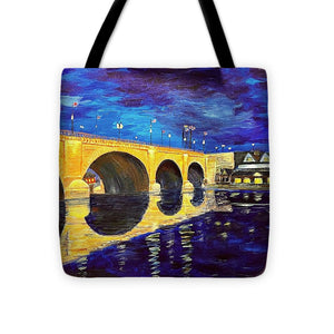 London Bridge Night Glow - Tote Bag
