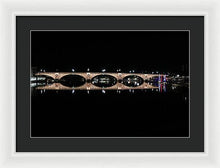 London Bridge Night - Framed Print