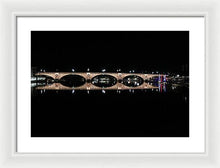 London Bridge Night - Framed Print