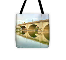 London Bridge Reflections - Tote Bag