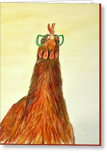 Maxine the Chicken - Greeting Card