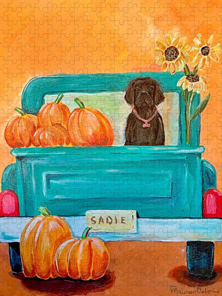 Sadie and the Pumpkin - Puzzle