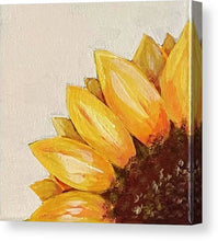 Sunflower 1 - Canvas Print