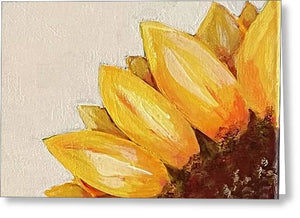 Sunflower 1 - Greeting Card