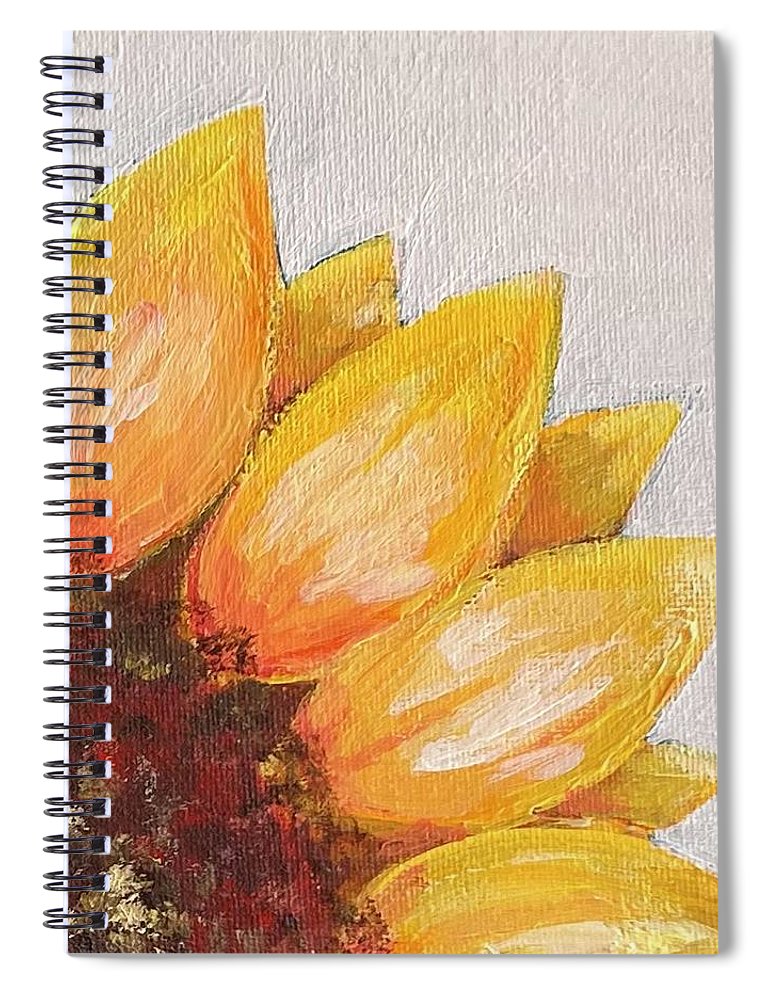 Sunflower 2 - Spiral Notebook