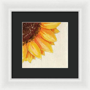 Sunflower 3 - Framed Print
