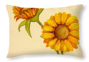 Sunflowers - Throw Pillow