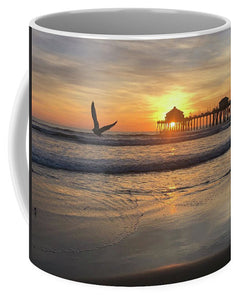Sunset Huntington Beach - Mug