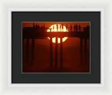 Sunset Silhouettes - Framed Print