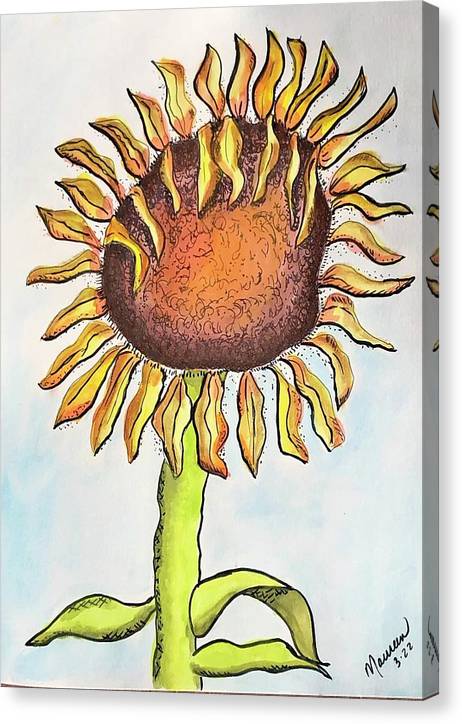 Wild Sunflower - Canvas Print