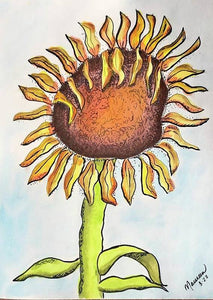 Wild Sunflower - Art Print