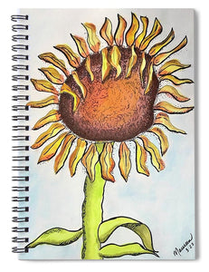 Wild Sunflower - Spiral Notebook
