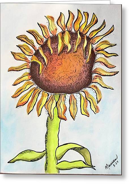 Wild Sunflower - Greeting Card